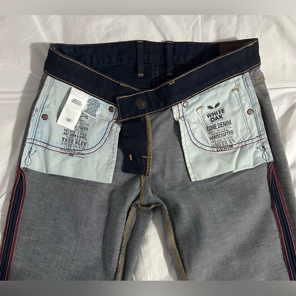 Lucky Brand Lolita Boot Jeans 0/25 Regular White Oak Cone Denim Made USA 28x33 - Picture 5 of 8